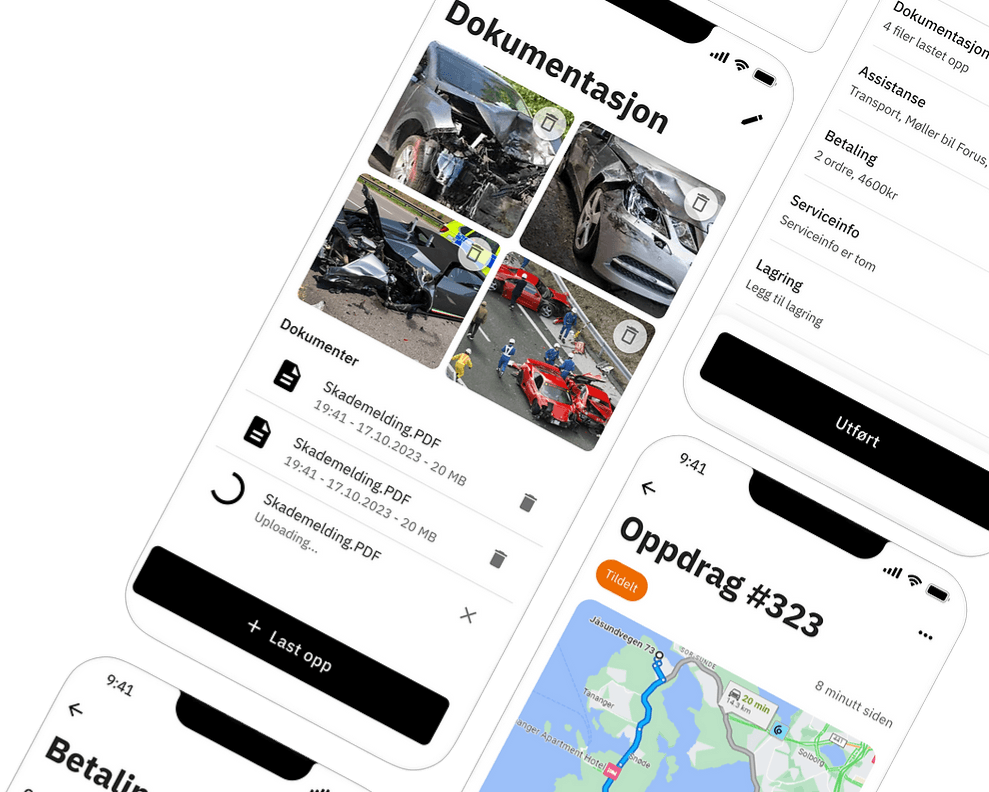 Screenshot of the Assist driver app on mobile